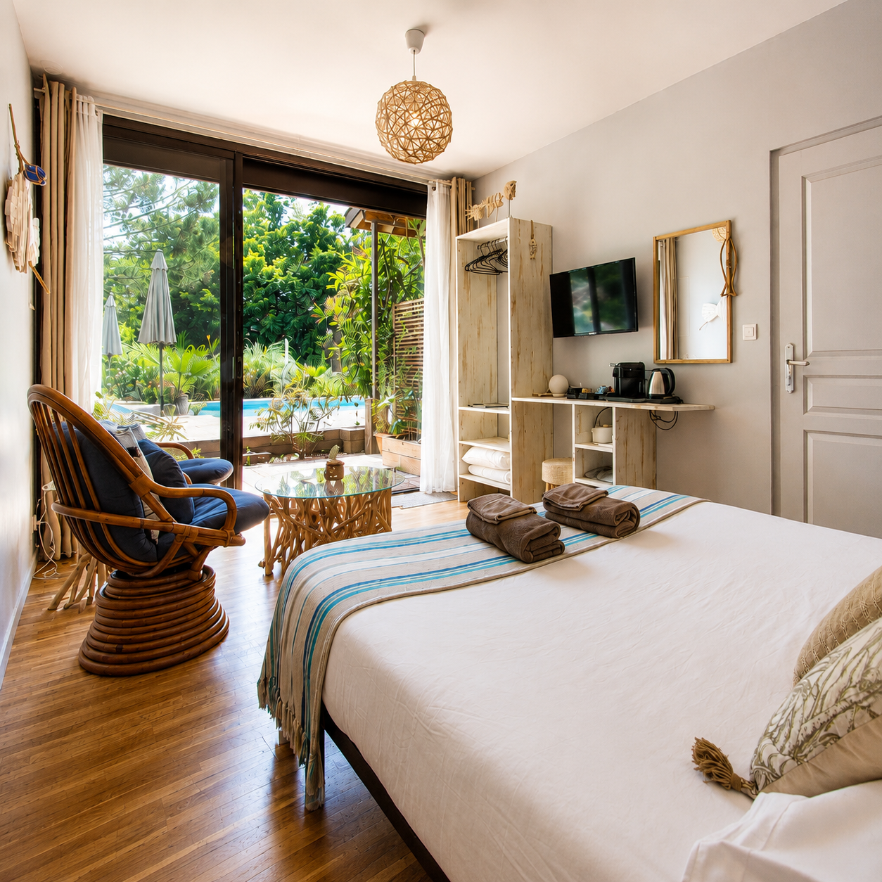 Studio cosy esprit Bassin d’Arcachon